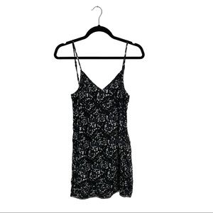 Sundays Best Women’s Sexton Dress in Black Floral/Abstract Pattern Size 6